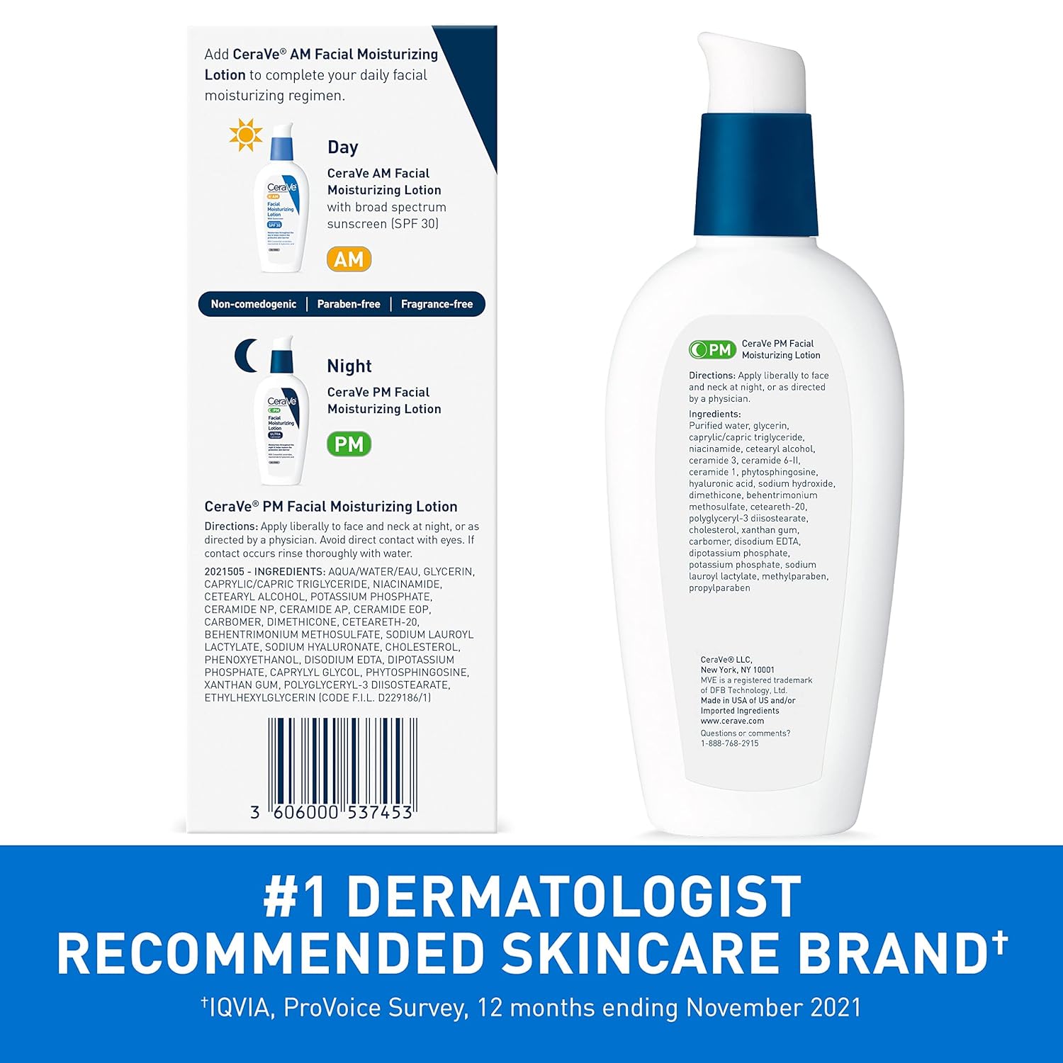 Cerave PM Facial Moisturizing Lotion Ultra Lightweight-89ml thumbnail 6