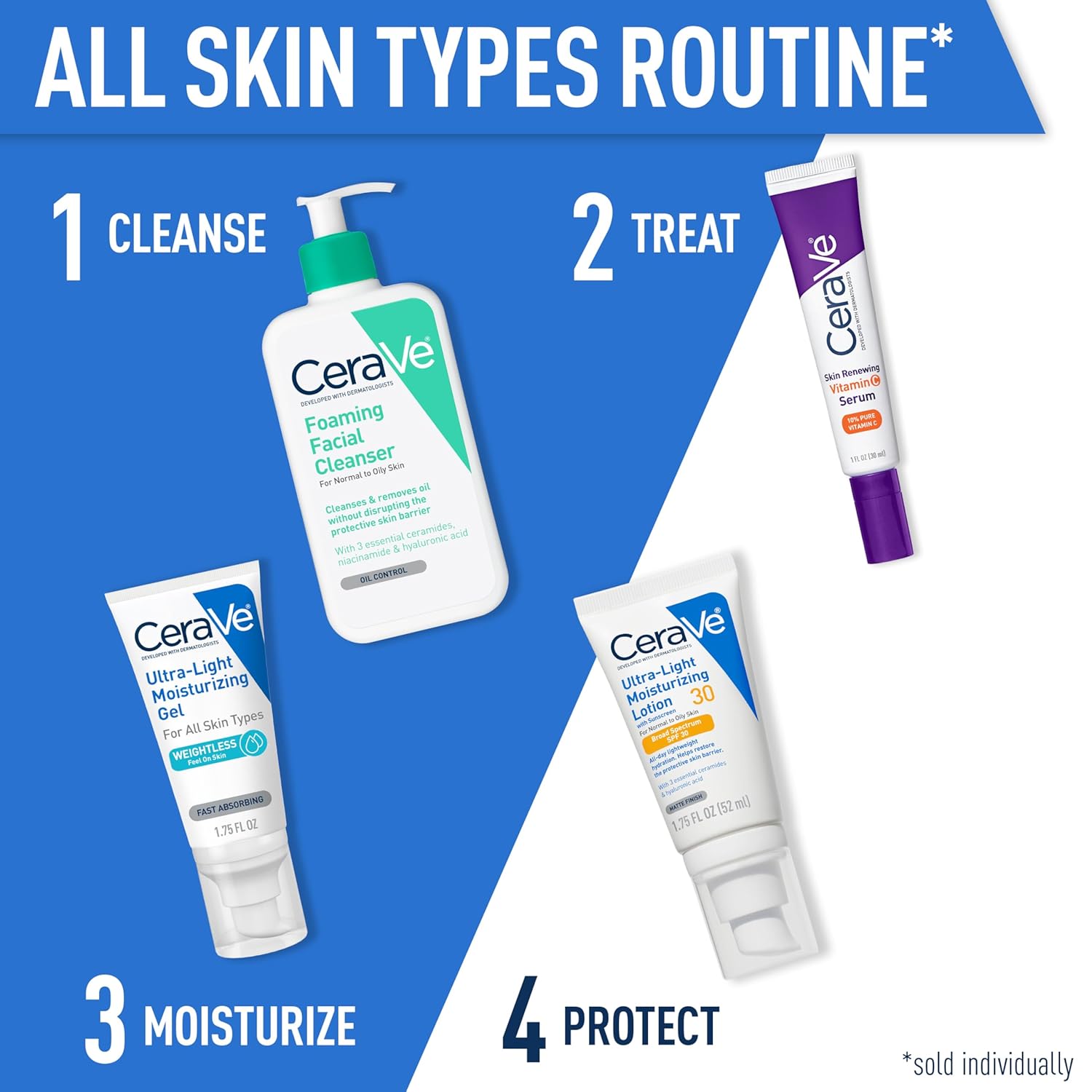 Cerave Ultra-Light Moisturizing with Sunscreen SPF 30-50ml thumbnail 5
