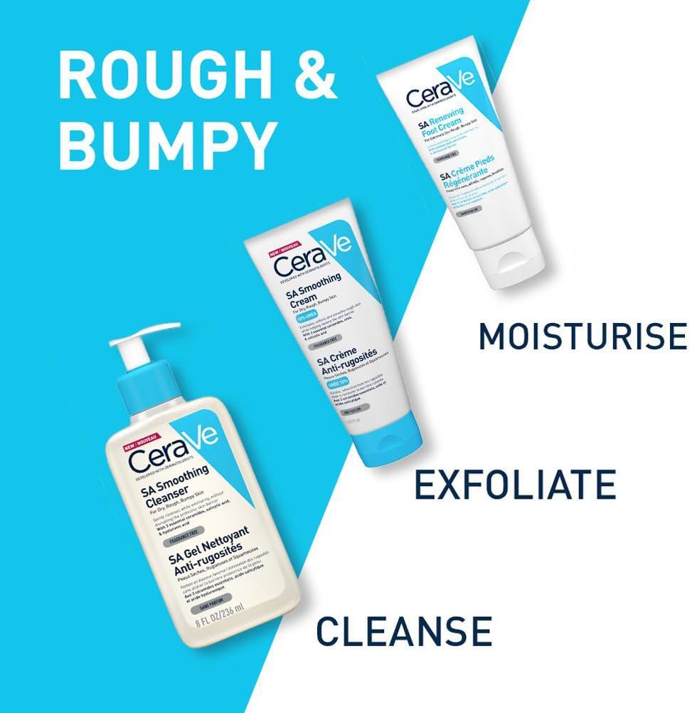 Cerave SA Smoothing Cream for Dry, Rough, Bumpy Skin-177ml thumbnail 6