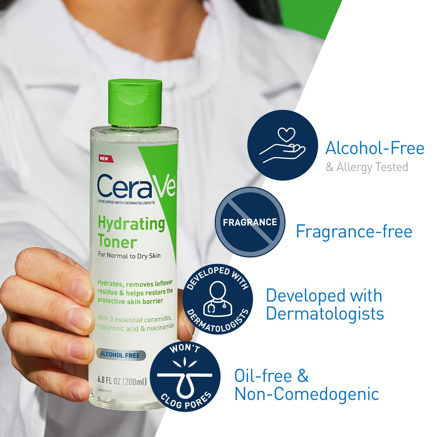 Cerave Hydrating Toner-200ml thumbnail 3