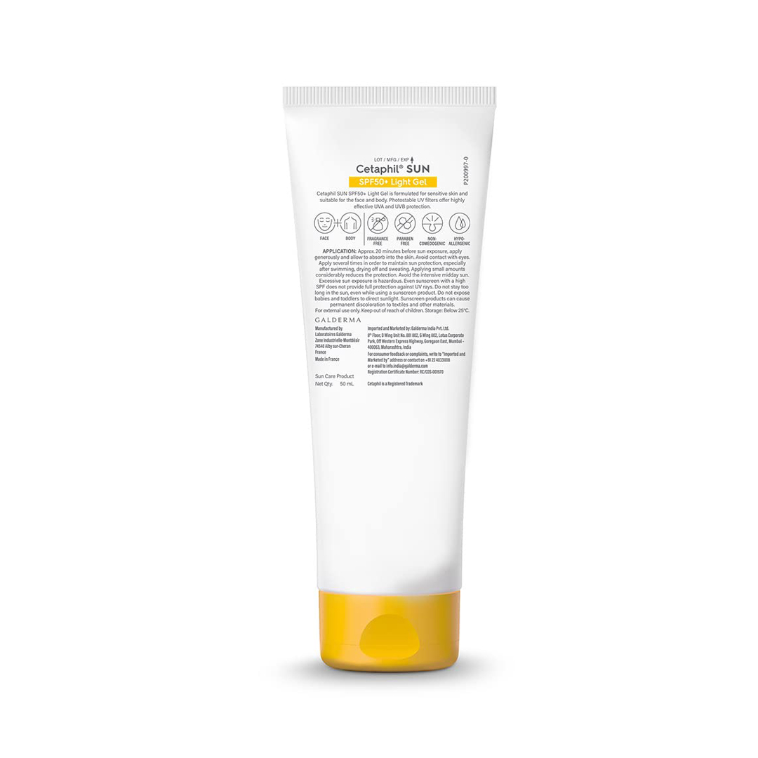 Cetaphil Sun SPF 50+ Light Gel All Skin Type-50ml