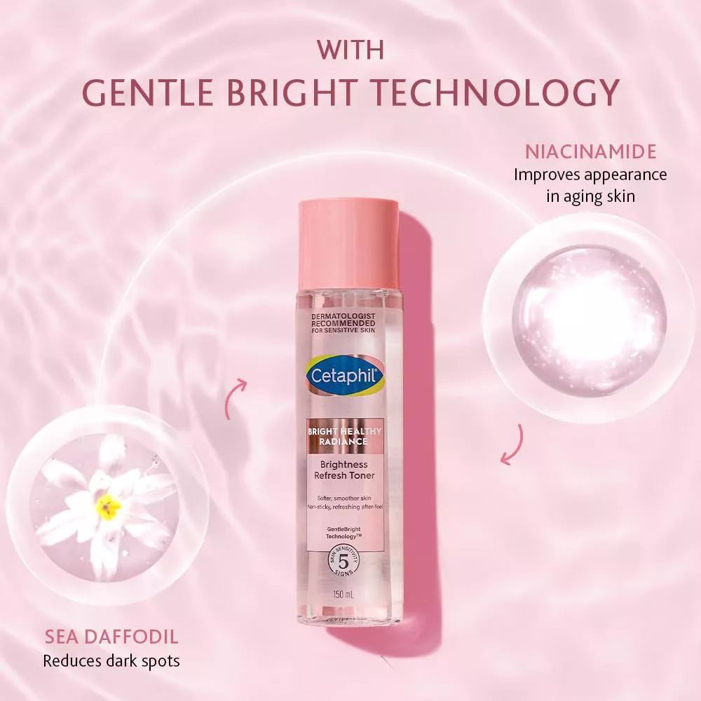 Cetaphil Healthy Radiance Brightness Refresh Toner-150ml thumbnail 3
