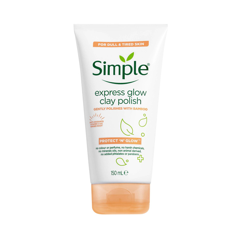 Simple Protect N Glow Express Glow Clay Polish-150ml