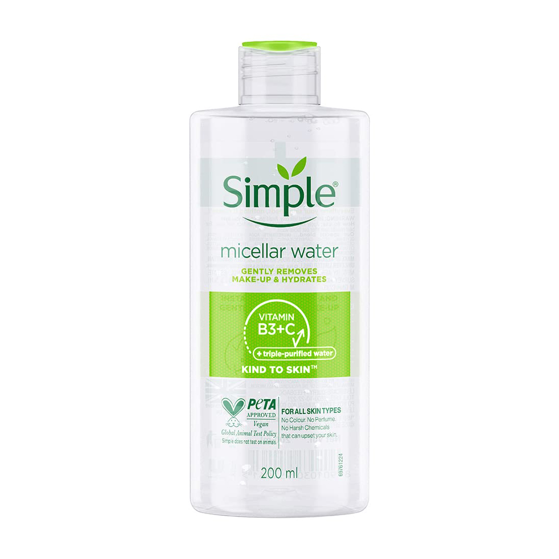 Simple Kind To Skin Micellar Cleansing Water-200ml