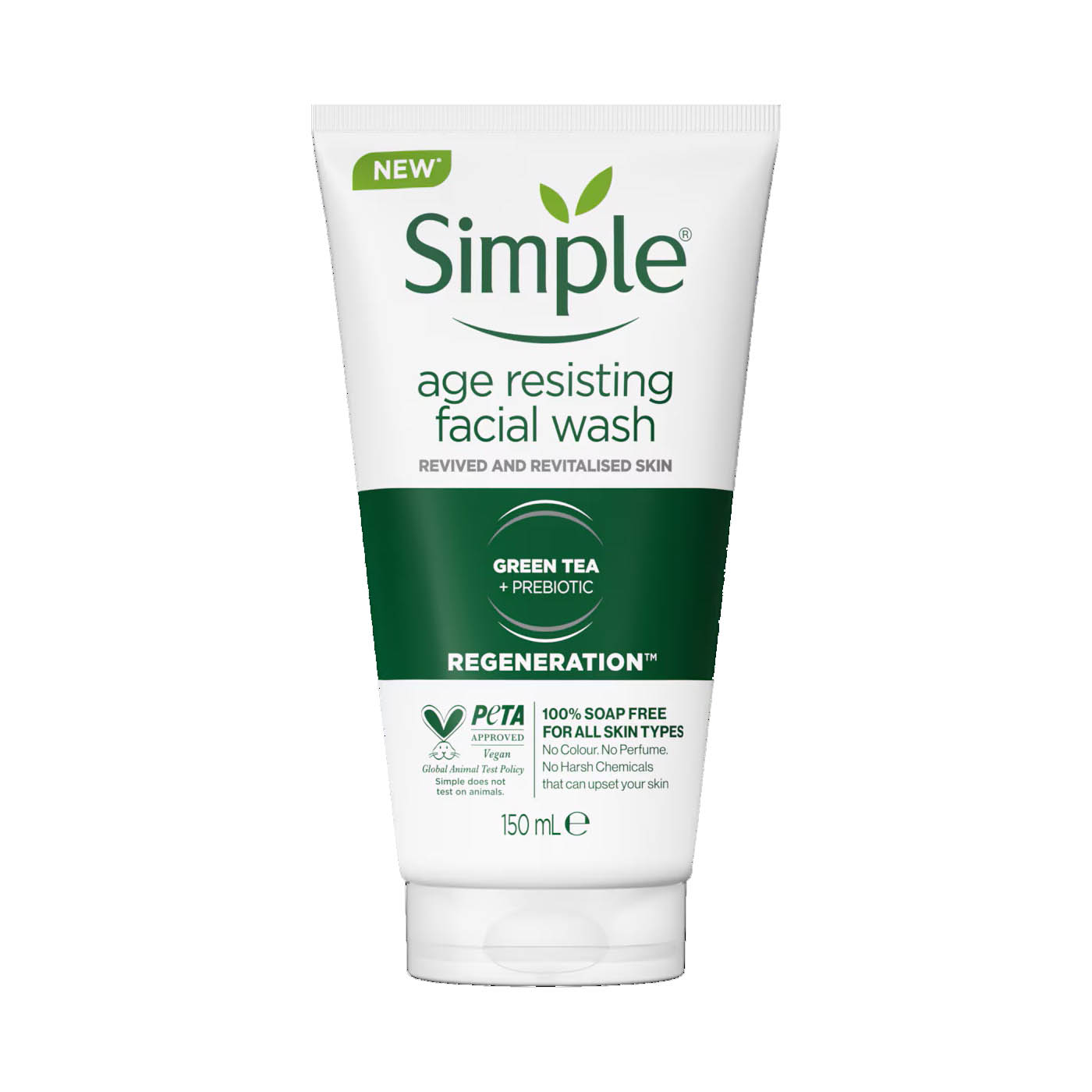Simple Regeneration Age Resisting Facial Wash-150ml