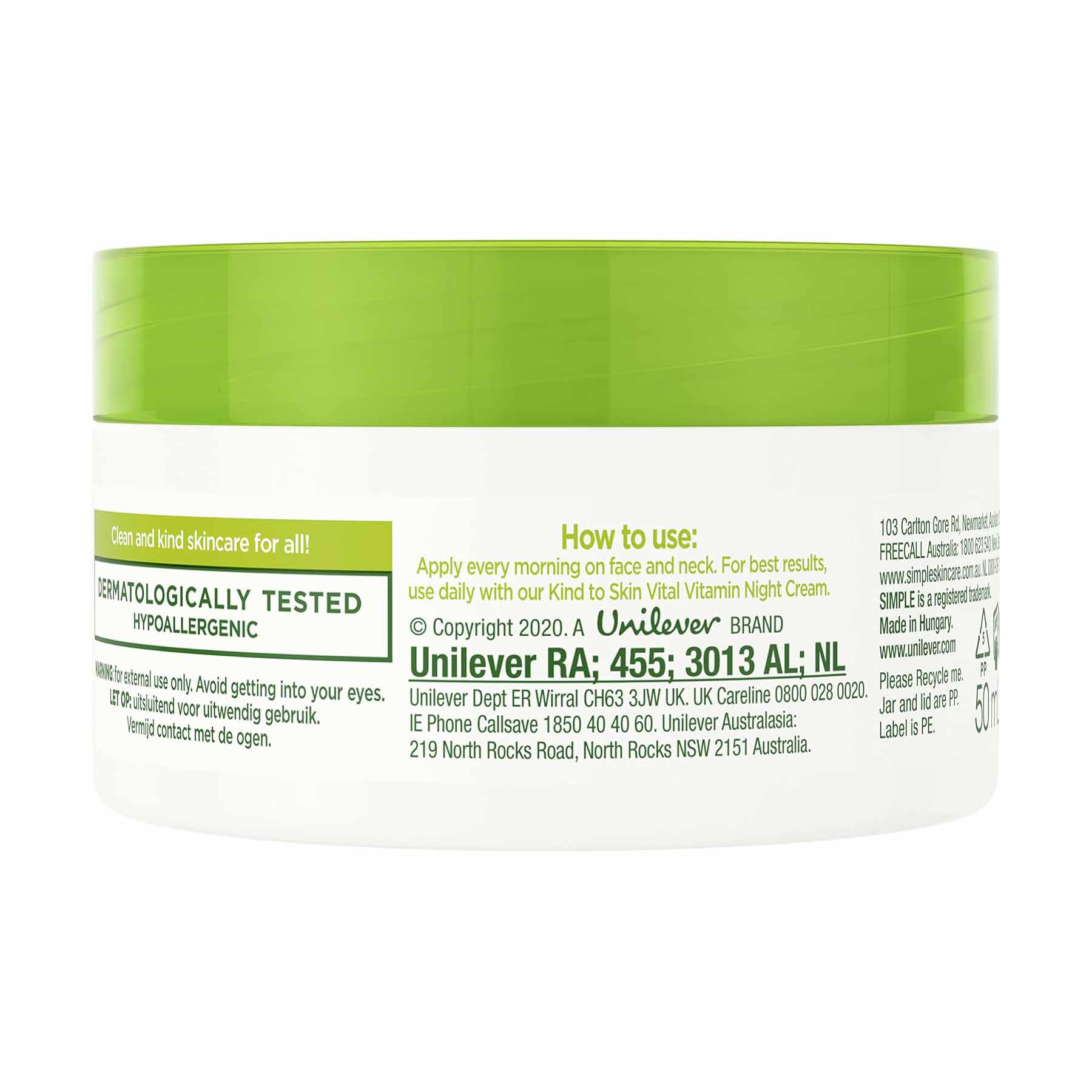 Simple Kind To Skin Vital Vitamin Day Cream-50ml