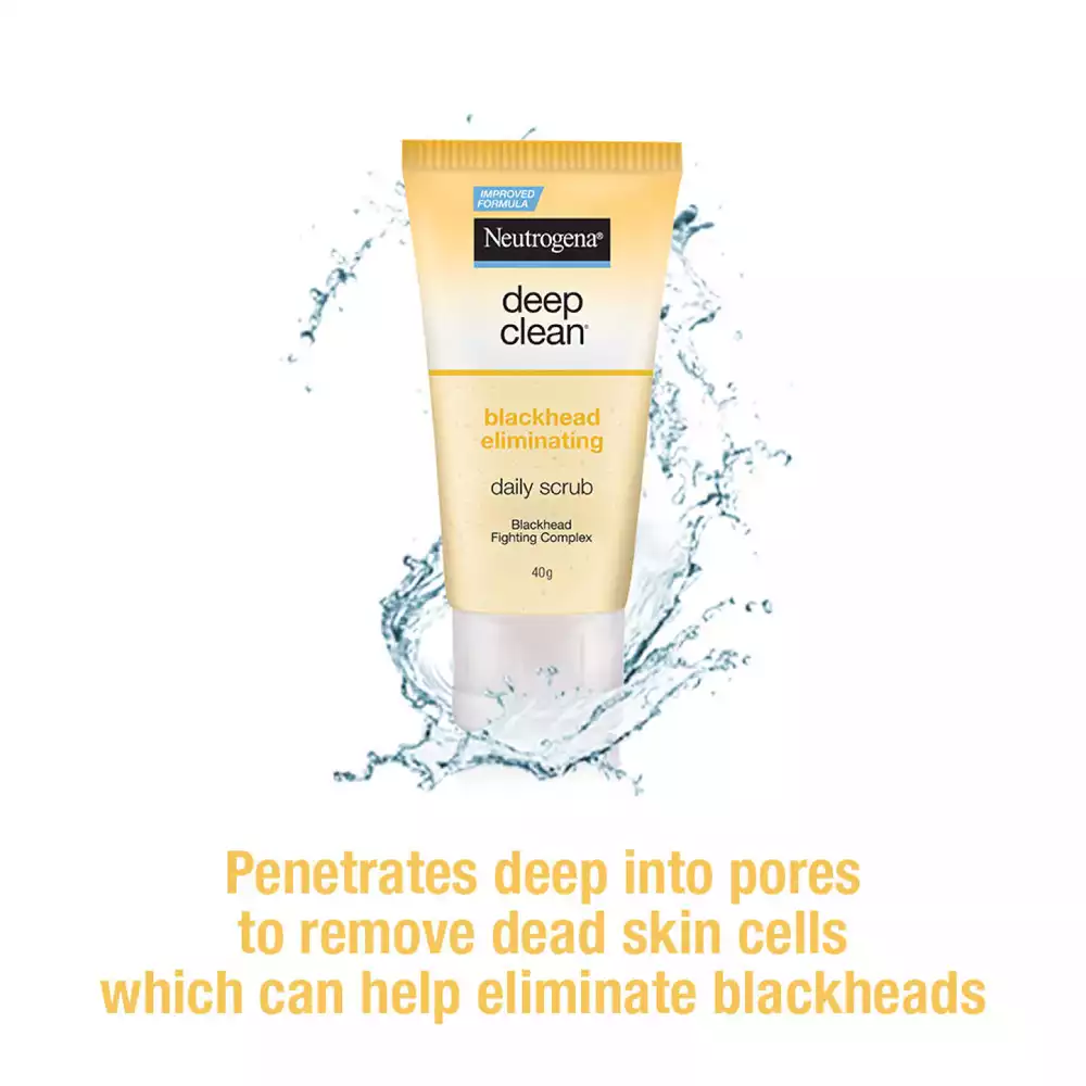 Neutrogena Deep Clean Daily Scrub Blackhead Eliminating-40g