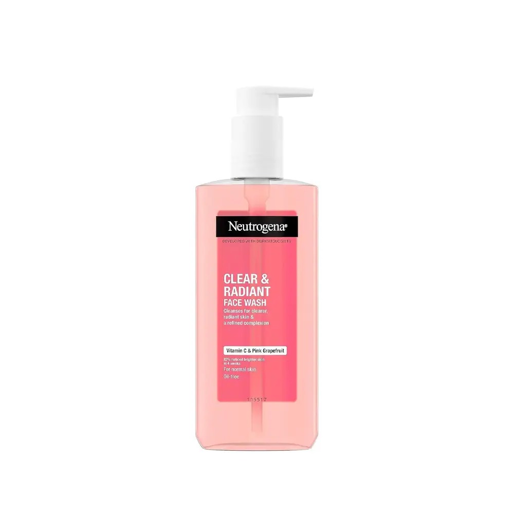 Neutrogena Clear & Radiant Oil Free Face Wash-200ml