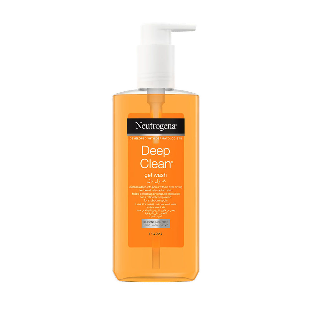 Neutrogena Silicone & Oil Free Deep Clean Gel Wash-200ml