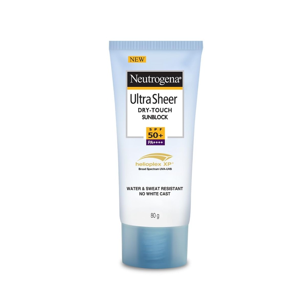 Neutrogena Ultra Sheer SPF 50+ Dry Touch Sunblock-80g