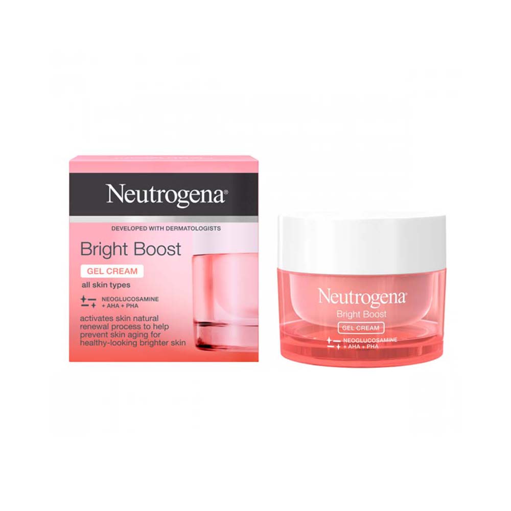 Neutrogena Bright Boost Gel Cream All Skin Types-50ml