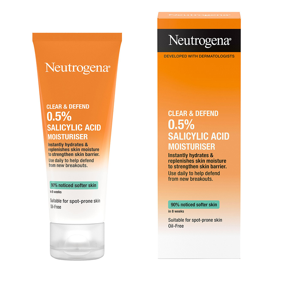 Neutrogena Clear & Defend 0.5% Salicylic Acid Moisturiser-50ml