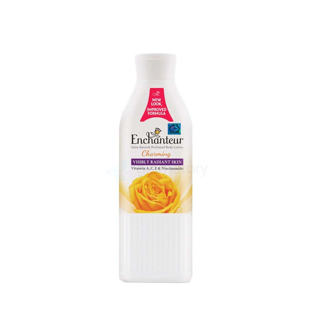 Enchanteur Charming Perfumed Body Lotion Satin Smooth Aloe Vera & Olive Butter-250ml