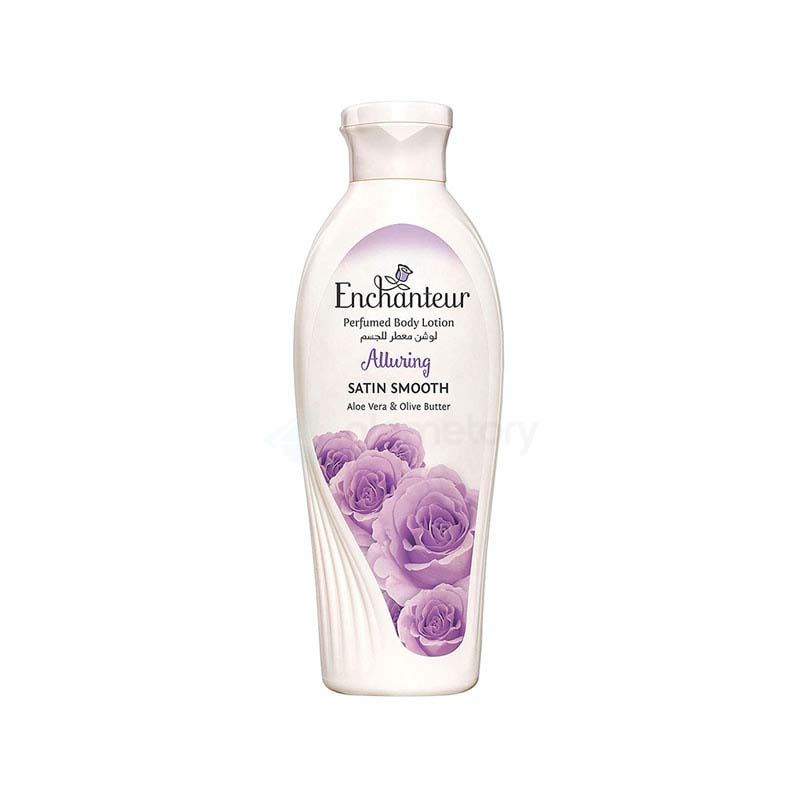 Enchanteur Alluring Perfumed Body Lotion Satin Smooth Aloe Vera & Olive Butter-250ml