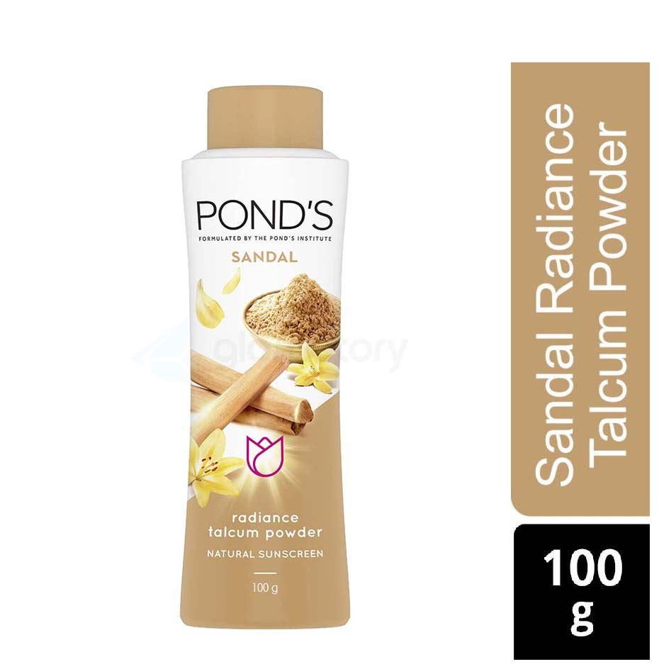 Pond's Sandal Radiance Talcum Powder-100g