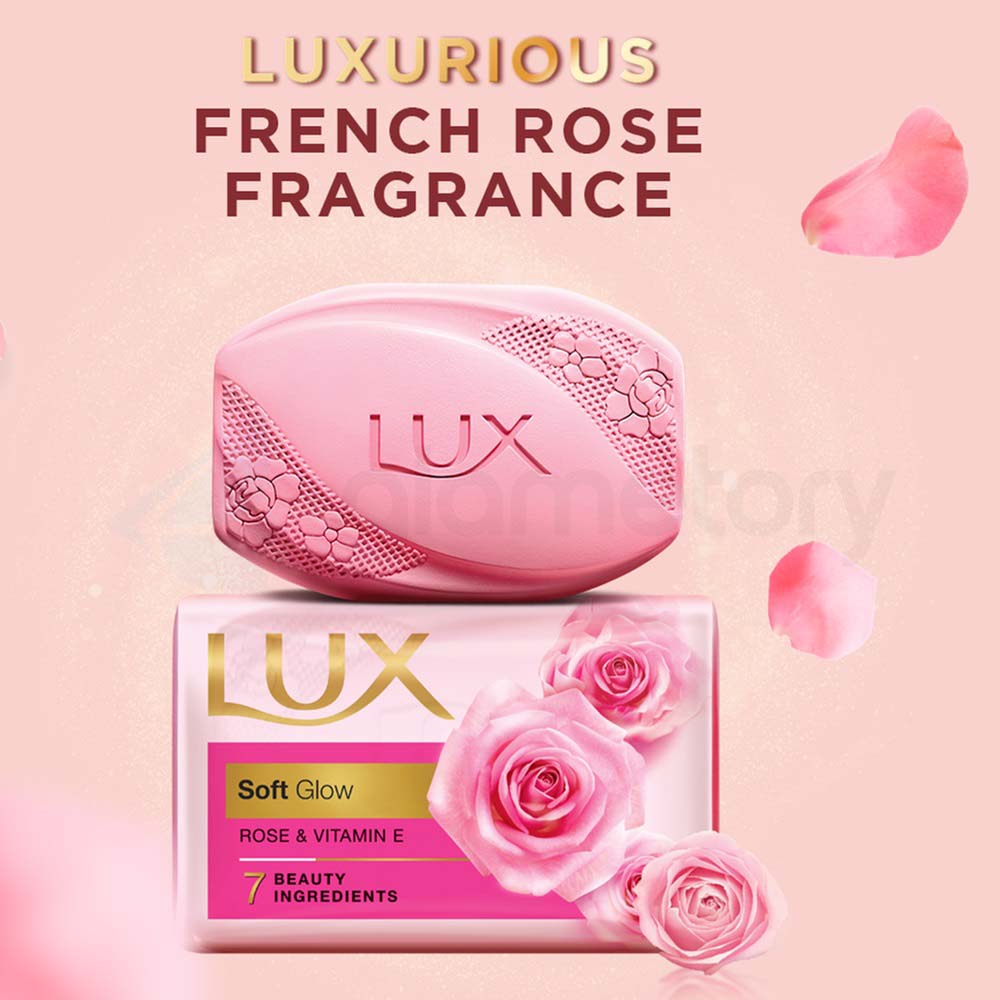 Lux Soap Flaw Less Glow-75gm thumbnail 3