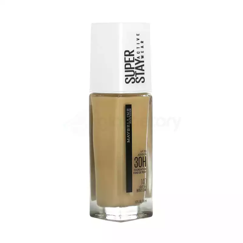 Maybelline Super Stay Active Wear 30H Foundation 140 Light Fan