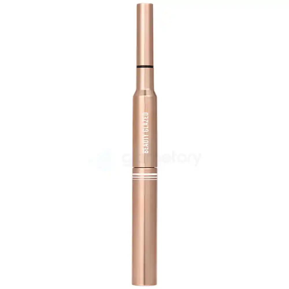 Beauty Glazed Bushy Big Eyes Golden Eyeliner Mascara 1pcs