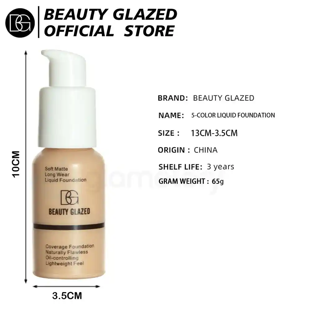 Beauty Glazed Soft Matte Waterproof Foundation-Porcelain 101 thumbnail 3