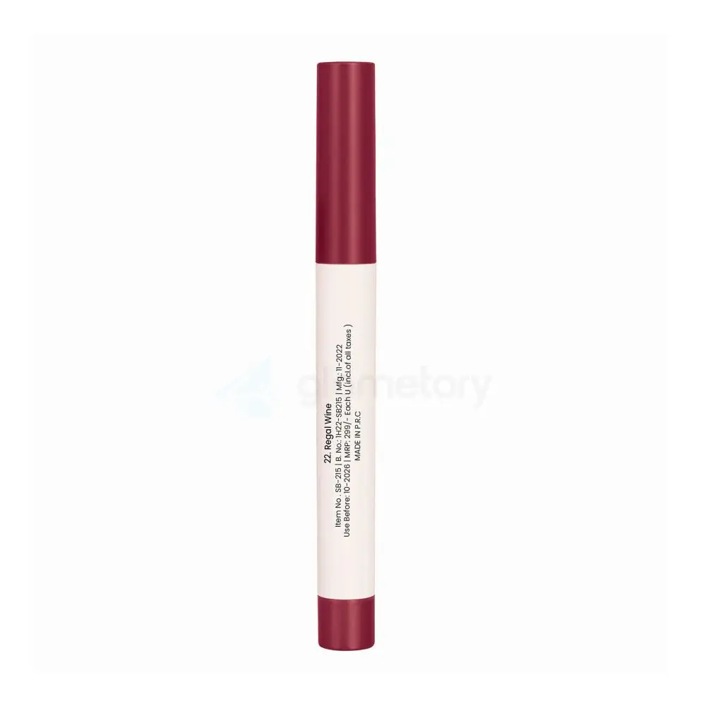 Swiss Beauty Matte Cat Lip Crayon Shade 22 Regal Wine