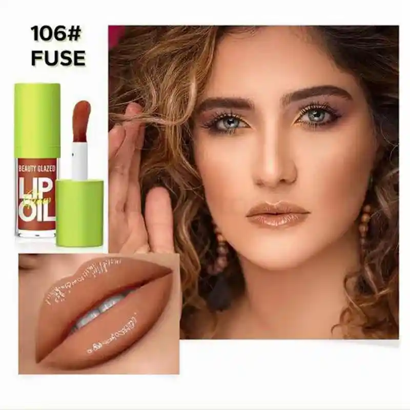 Beauty Glazed Glow Lip Oil-Fuse 106 thumbnail 3