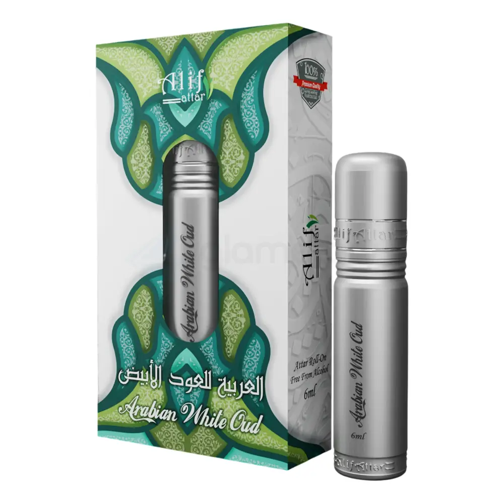 Alif Arabian White Oud Attar-6ml