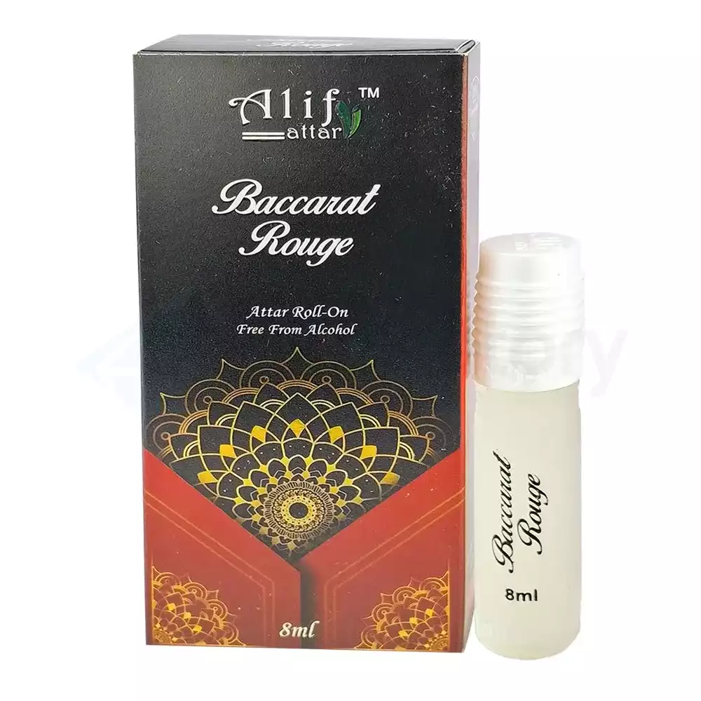 Alif Baccarat Rouge Roll On Attar-8ml