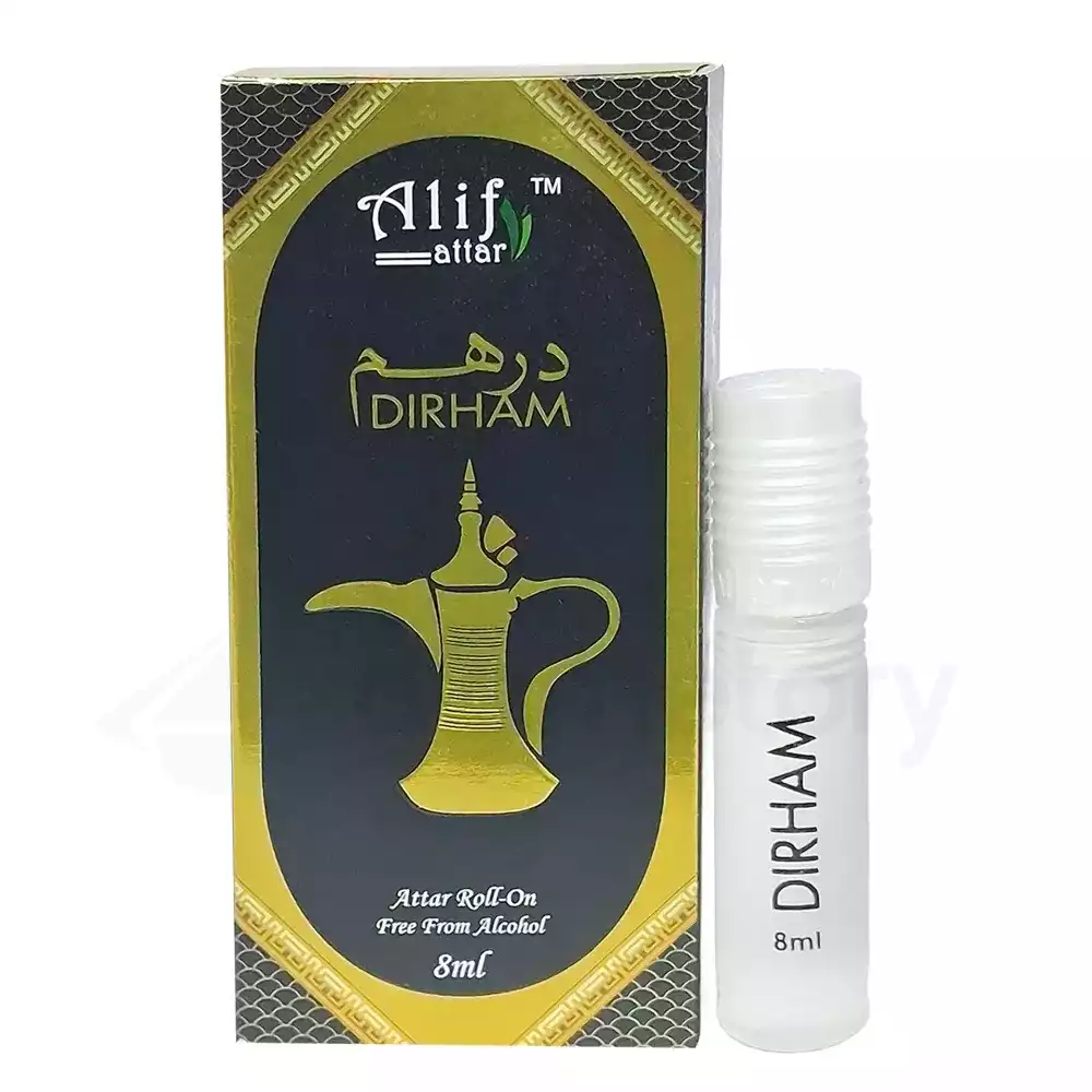 Alif Dirham Roll On Attar-8ml