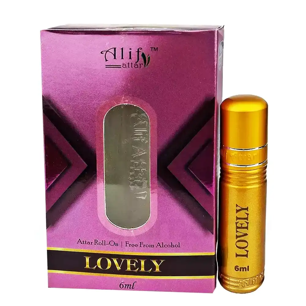 Alif Lovely Roll On Attar-6ml