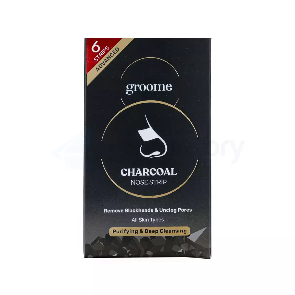 Groome Charcoal Nose Strips Purifying & Deep Cleansing