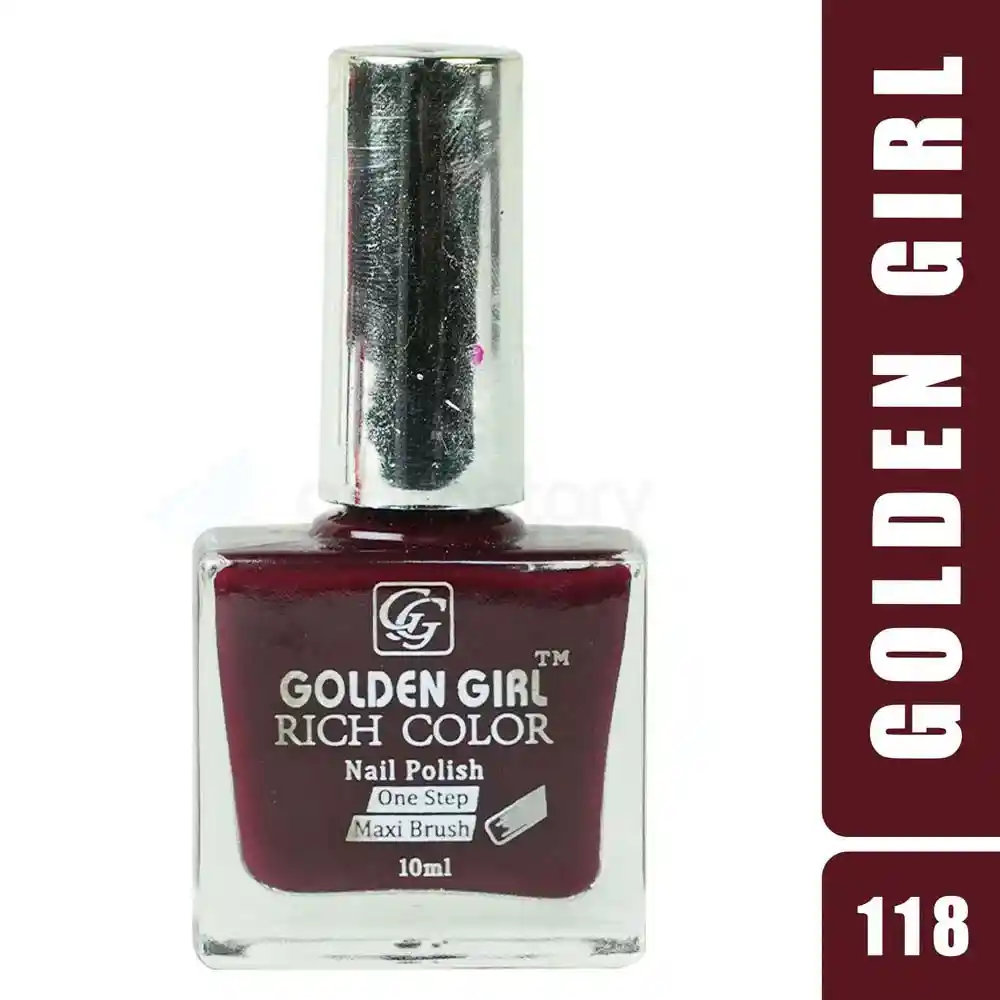 Golden Girl Nail Polish 118 Rich Color