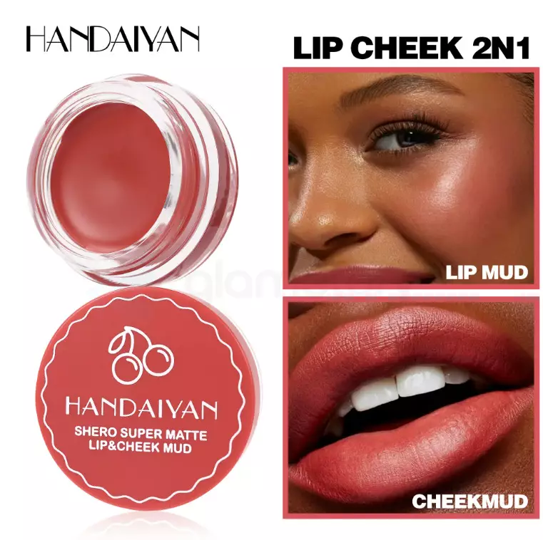 Handaiyan Shero Super Matte Lip & Cheek Mud-04