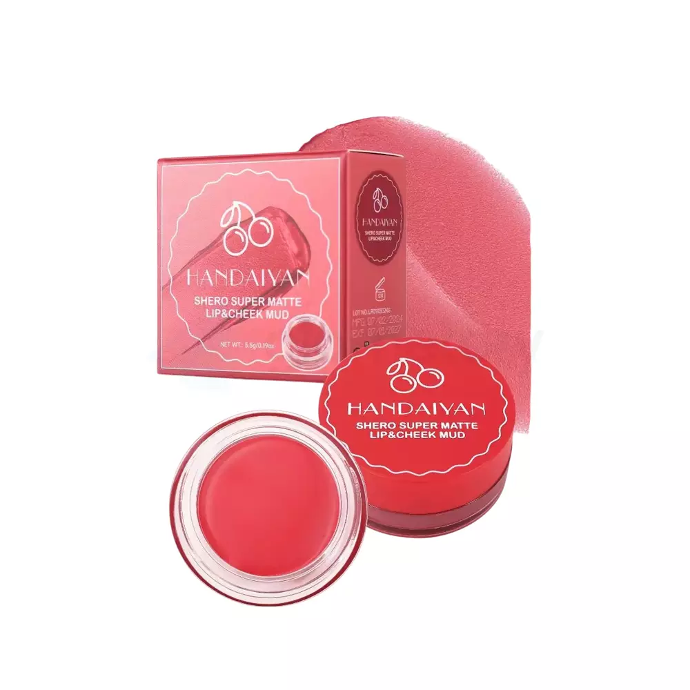 Handaiyan Shero Super Matte Lip & Cheek Mud-03 Chestnut Nude