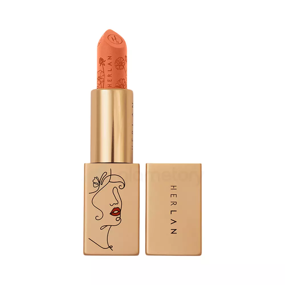 Herlan Cushion Matte Lipstick Terra Tango-06