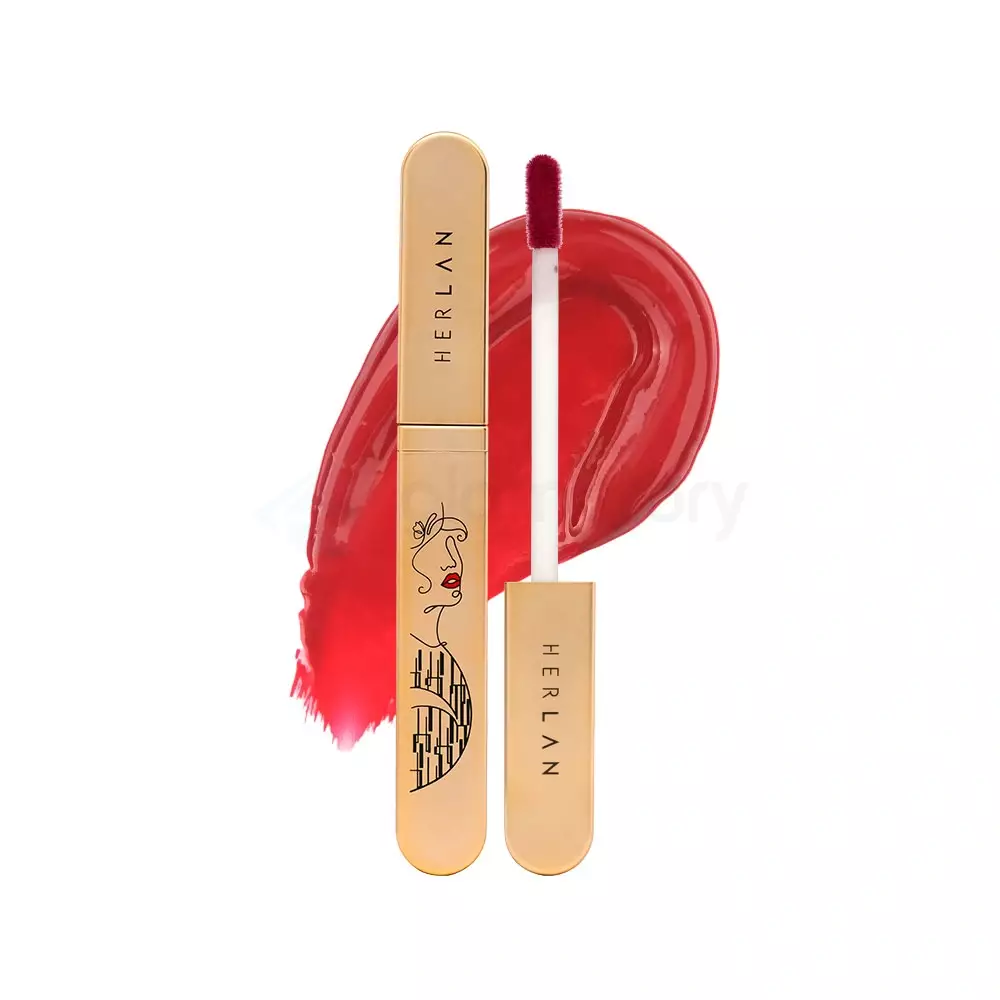 Herlan Airy Matte Liquid Lipstick-003 Flame Kiss