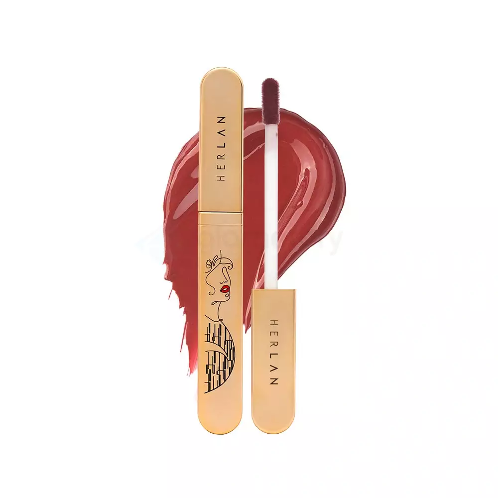 Herlan Airy Matte Liquid Lipstick-006 Sunlit Sienna