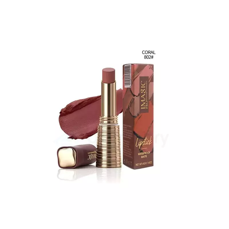 Imagic Waterproof Matte Lipstick-802 Coral
