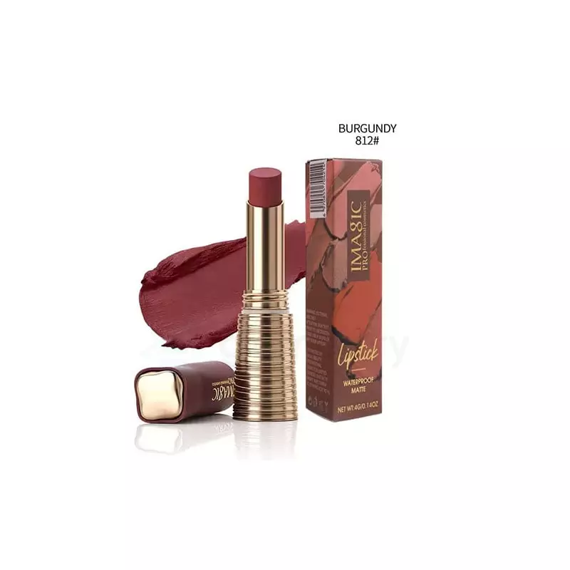 Imagic Waterproof Matte Lipstick-812 Burgundy