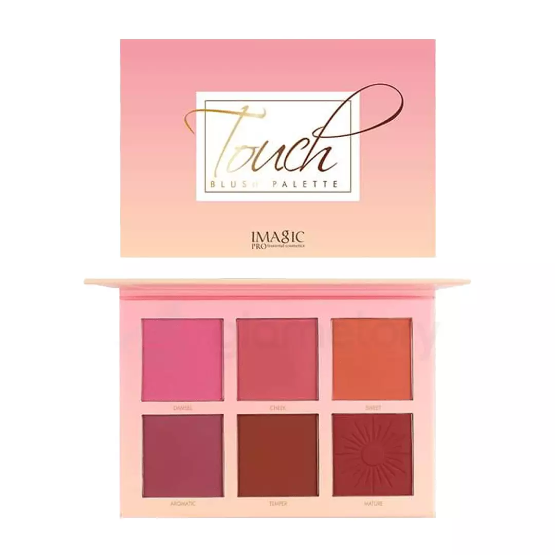 Imagic Touch Blush Palette 6 Shades