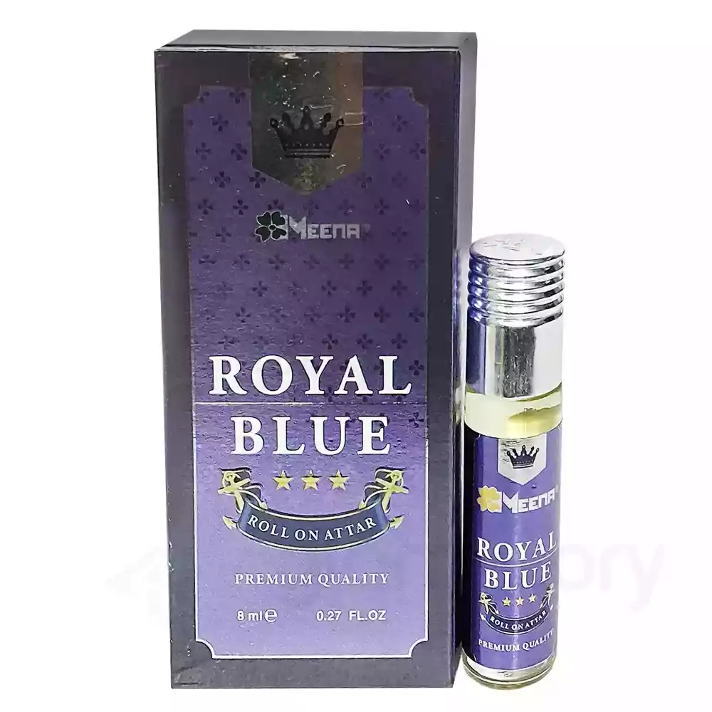 Meena Royel Blue Roll On Attar-8ml