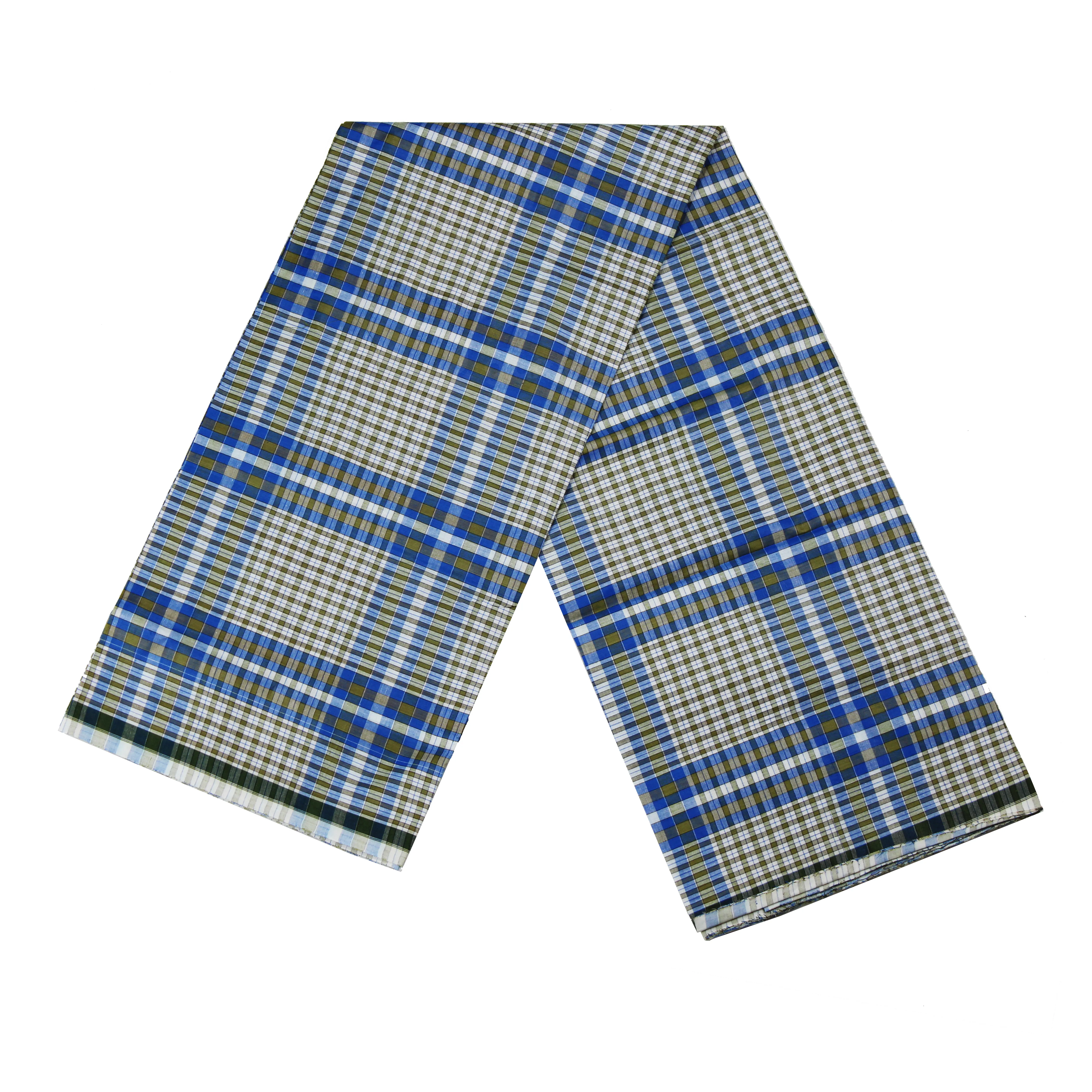 Multicolor Check Cotton Lungi-1103256