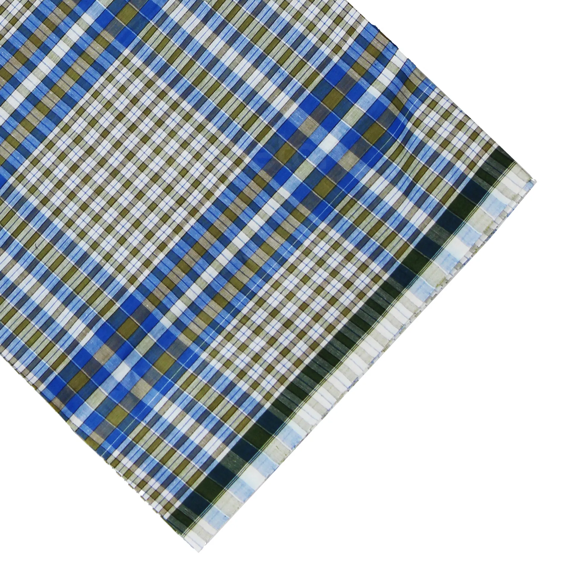 Multicolor Check Cotton Lungi-1103256