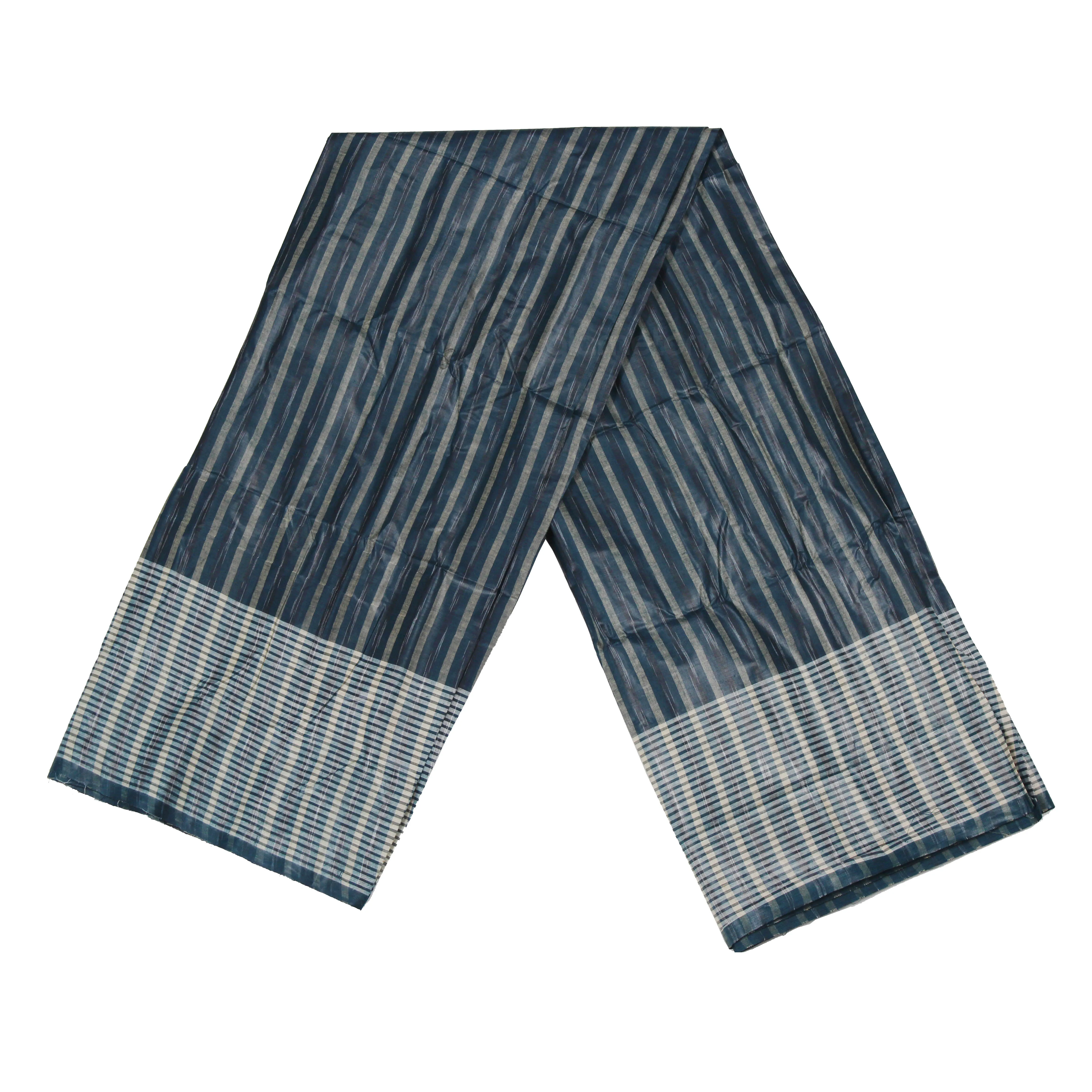 Multicolor Striped Cotton Lungi-1103254