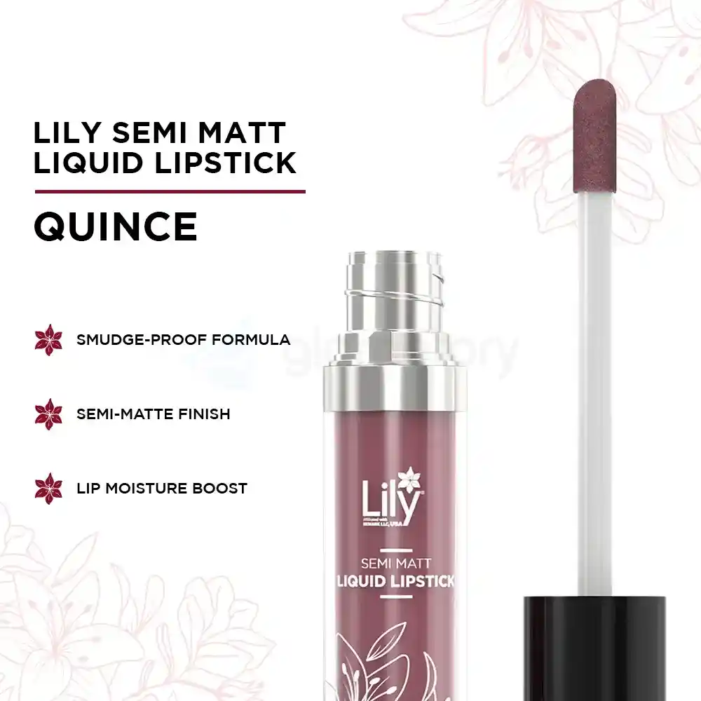 Lily Semi Matt Liquid Lipstick 106-Quince thumbnail 3