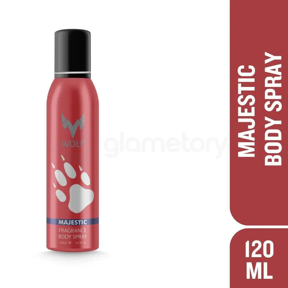 Wolf Majestic Fragrance Body Spray for Men-120ml thumbnail 3