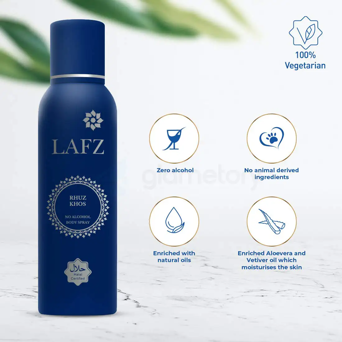 Lafz Rhuz Khos Men's Body Spray-160ml thumbnail 4