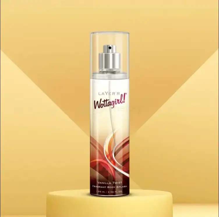 Layer'r Wottagirl Vanilla Twist Fragrant Body Splash-135ml thumbnail 3