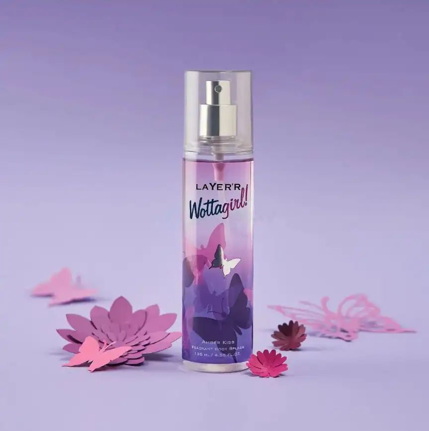 Layer'r Wottagirl Amber Kiss Fragrant Body Splash-135ml thumbnail 3