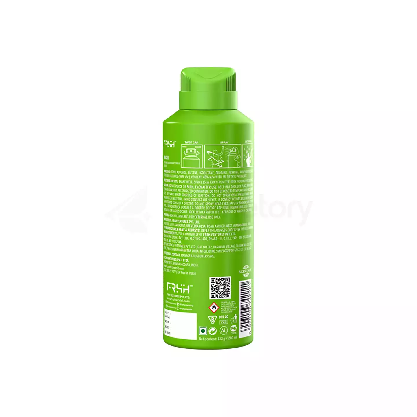 FRSH Armaf Macho Perfumed Deodorant Spray-200ml