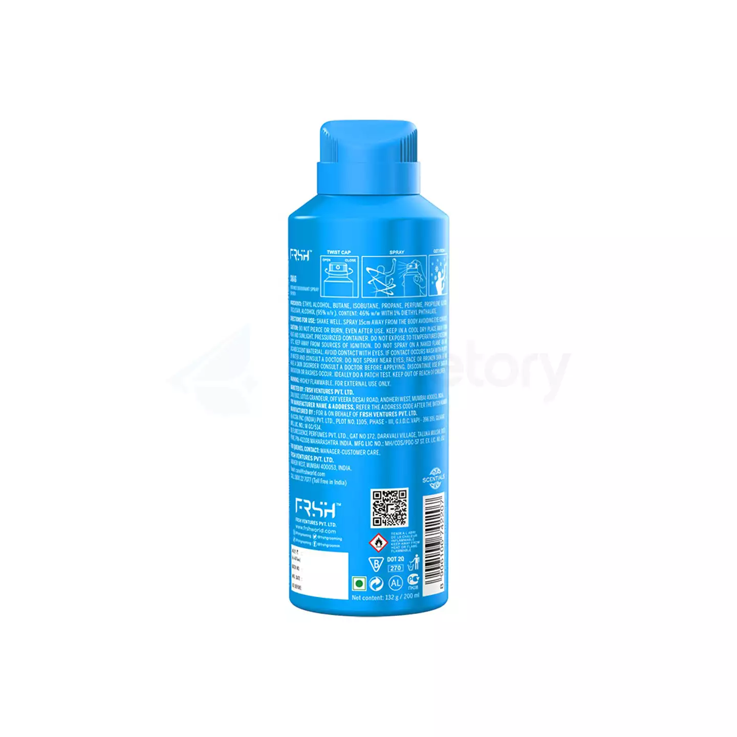 FRSH Armaf Swag Perfumed Deodorant Spray-200ml